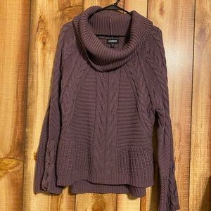 Express Purple Sweater
